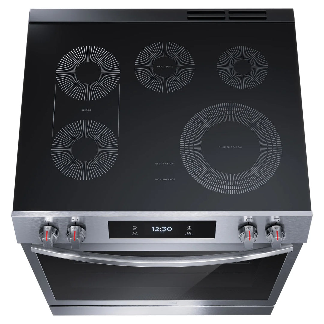 Frigidaire Gallery - Cuisinière électrique à 5 brûleurs à convection totale de 30 po, 6,2 pi³