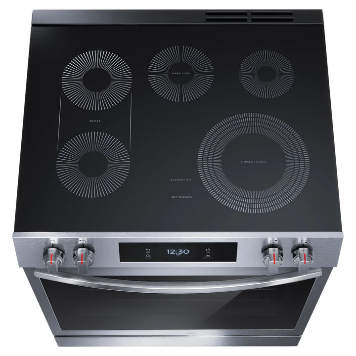 Frigidaire Gallery - Cuisinière électrique à 5 brûleurs à convection totale de 30 po, 6,2 pi³