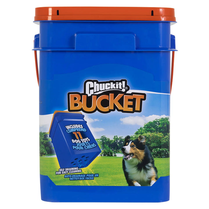 Chuckit! - Seau de jouets pour chiens