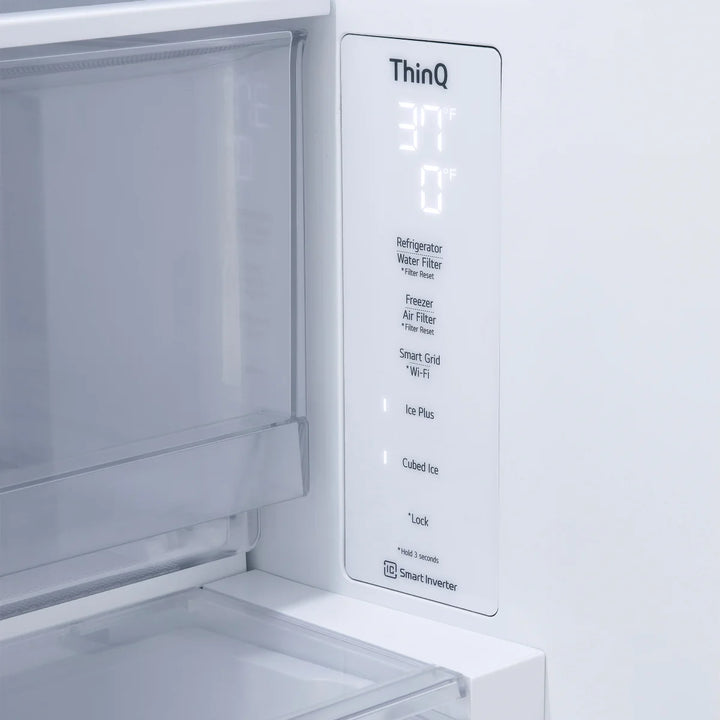 LG - Standard-Depth 36 in 31.7 cu ft Refrigerator
