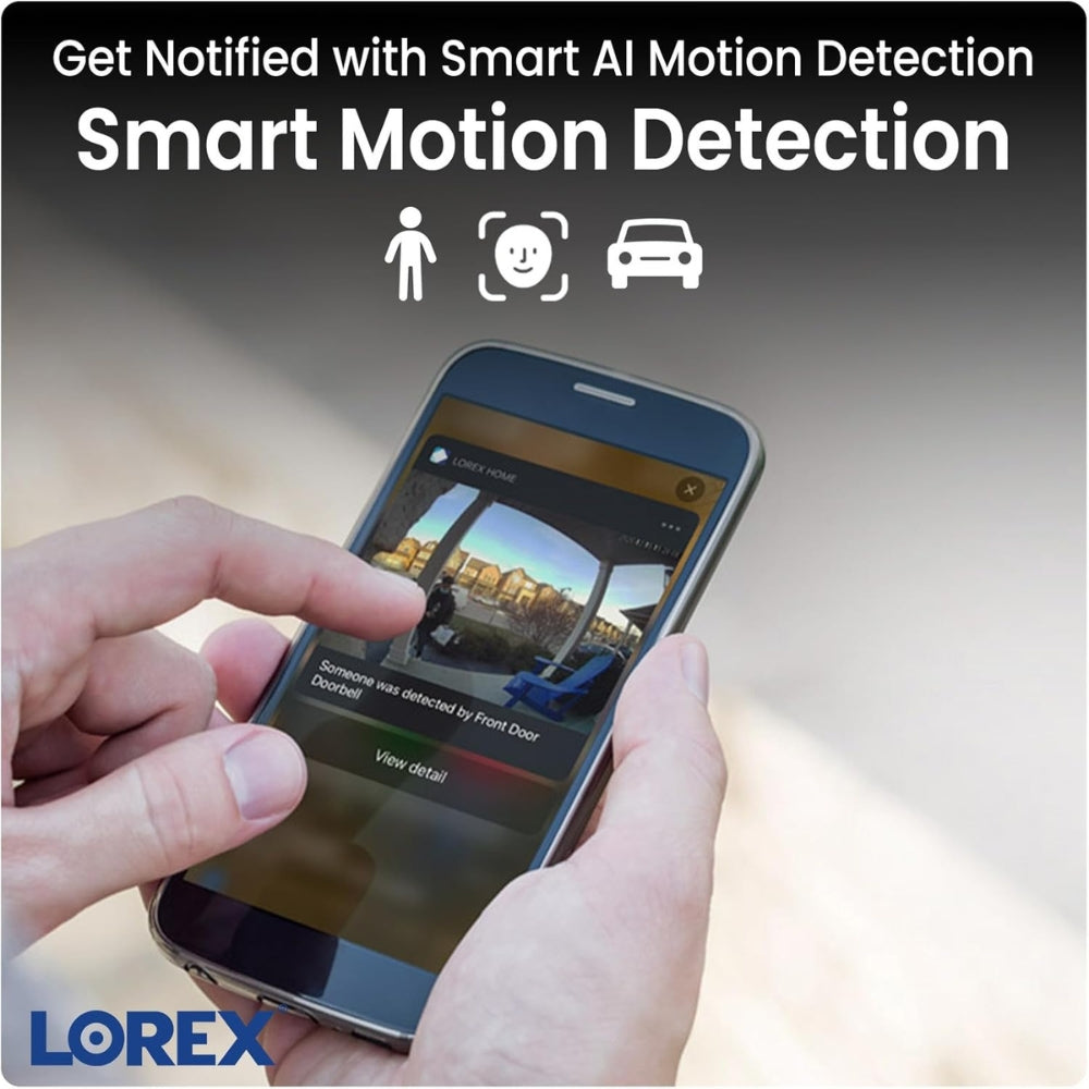 Lorex Fusion - 4K Security Camera System with 2TB NVR