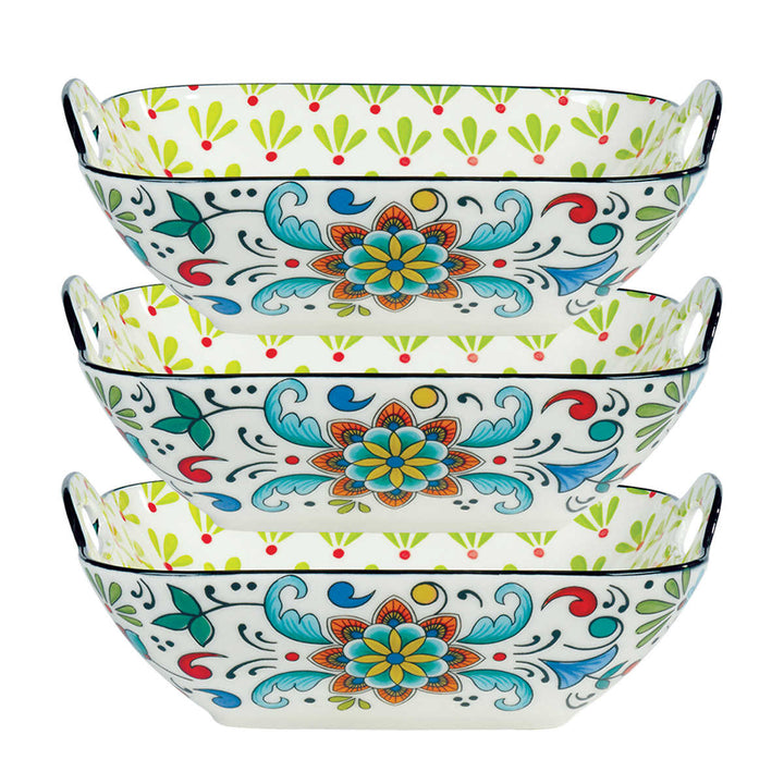 Certified International - Set of Square Bowls