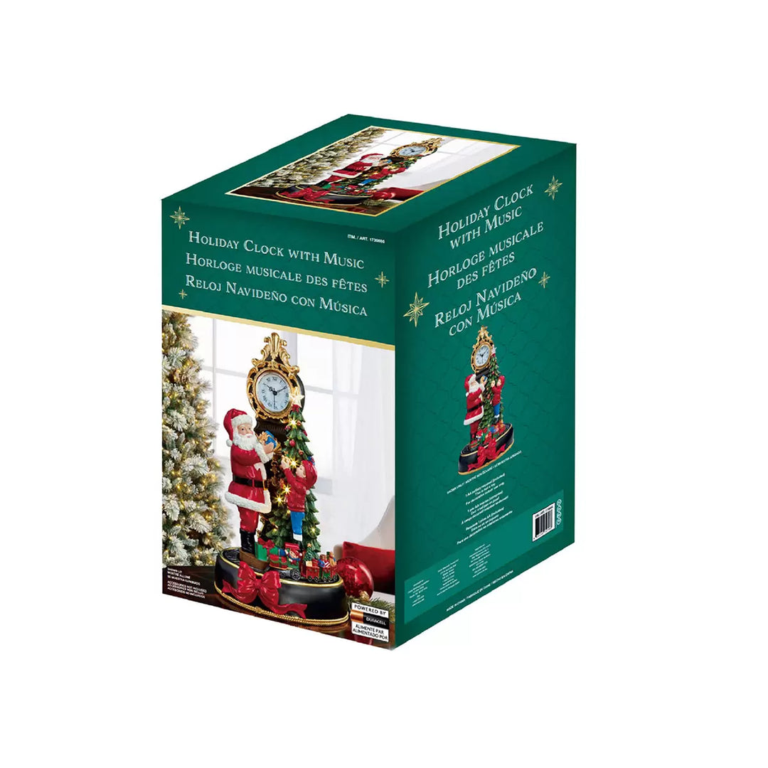 Holiday Clock with Music