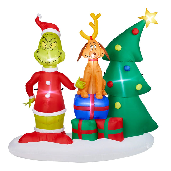 Grinch and Max Giant Inflatable 2.1 m (6.8 ft)