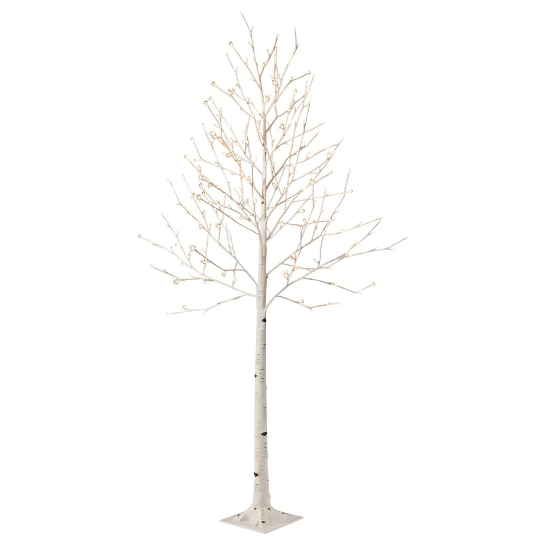 Set of 3 LED Birch Trees