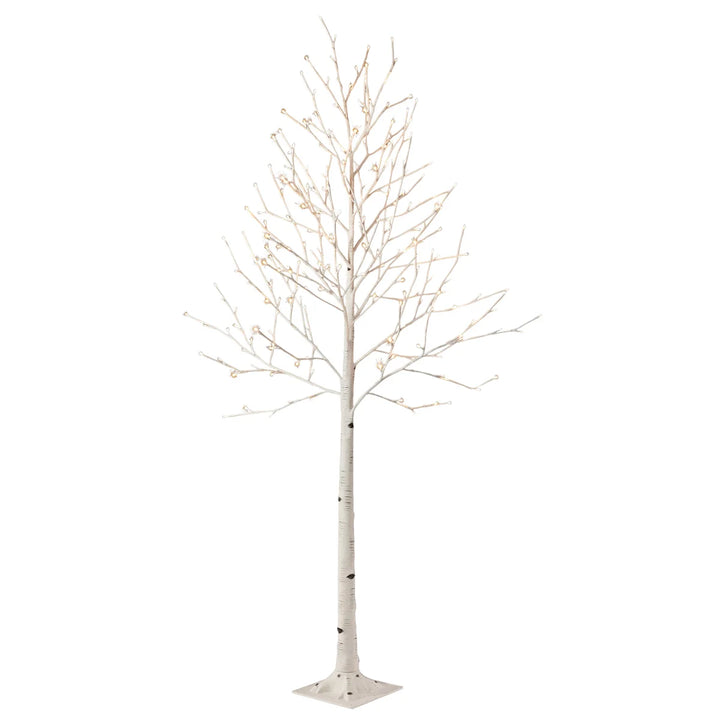 Set of 3 LED Birch Trees