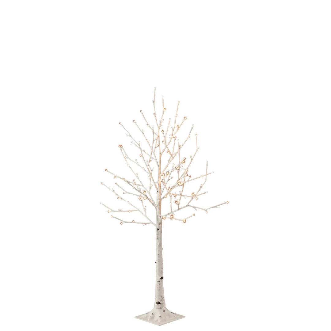 Set of 3 LED Birch Trees