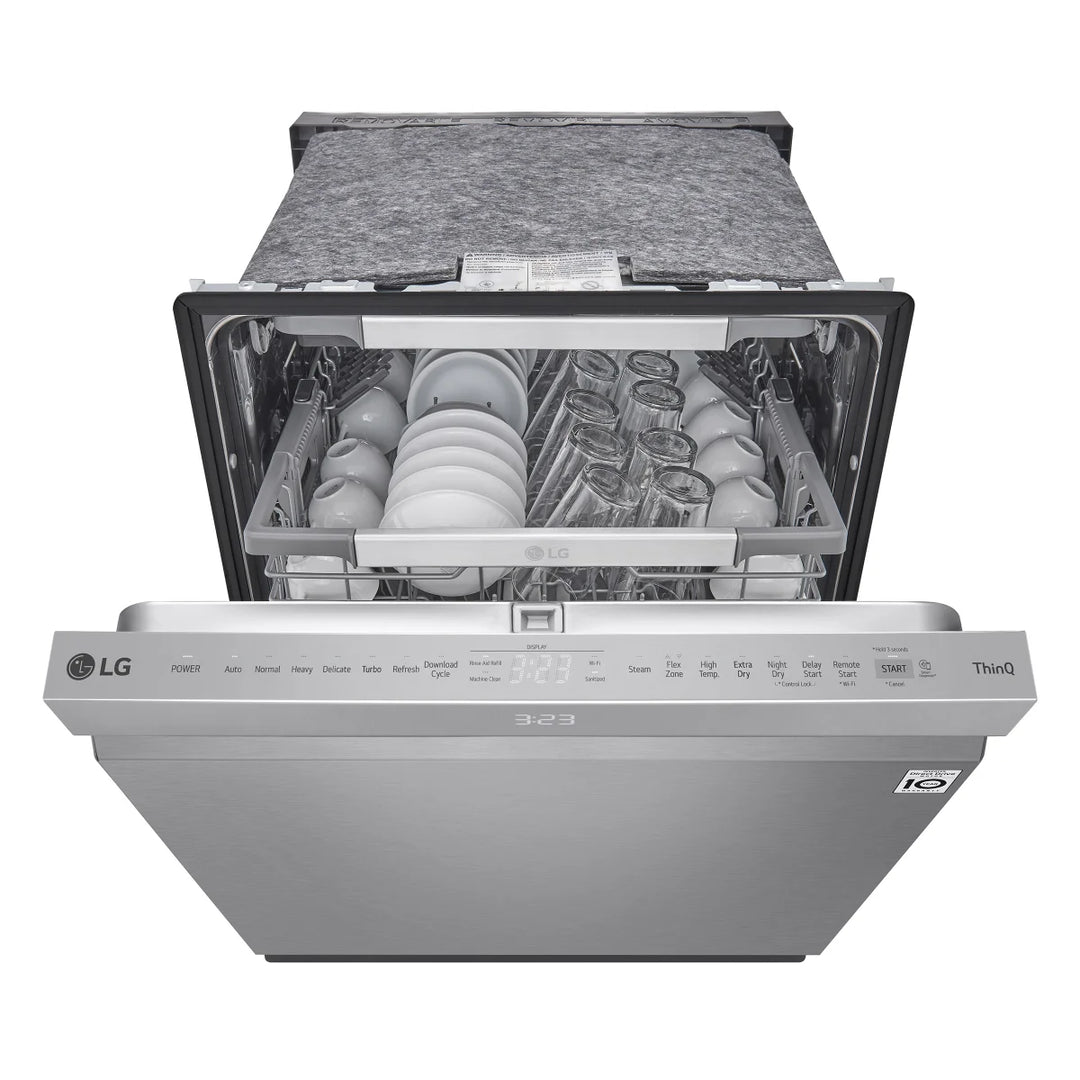 LG - Lave-vaisselle à vapeur encastrable 24 po