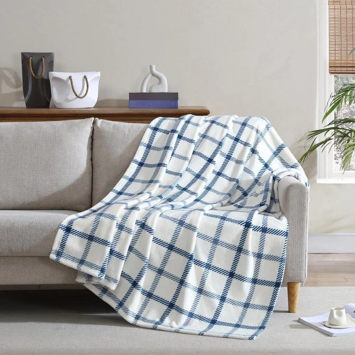 French Connection Home Plush Throw