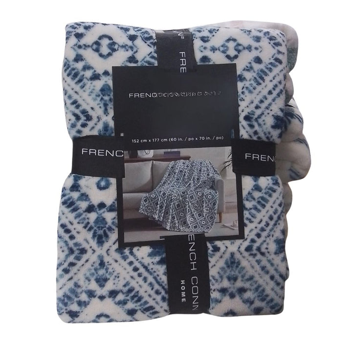 French Connection Home Plush Throw