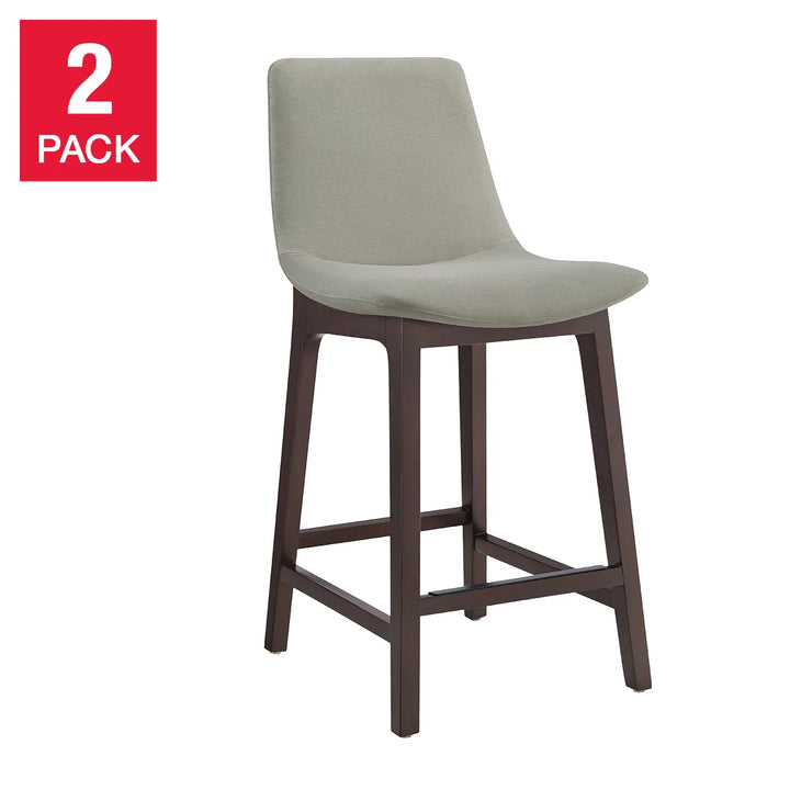 Aiden & Ivy Fabric Counter Stool - 2-Pack