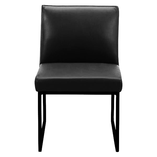 Aiden & Ivy - Full Grain Leather Dining Chairs, Pack of 2