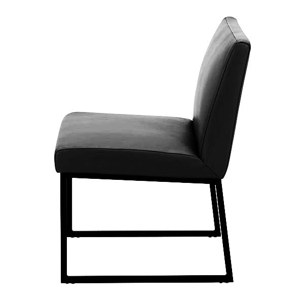 Aiden & Ivy - Full Grain Leather Dining Chairs, Pack of 2