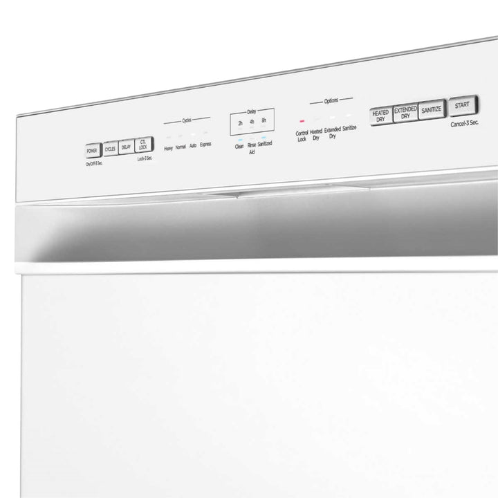 Midea - Built-in Dishwasher with Hybrid Tub 24 in
