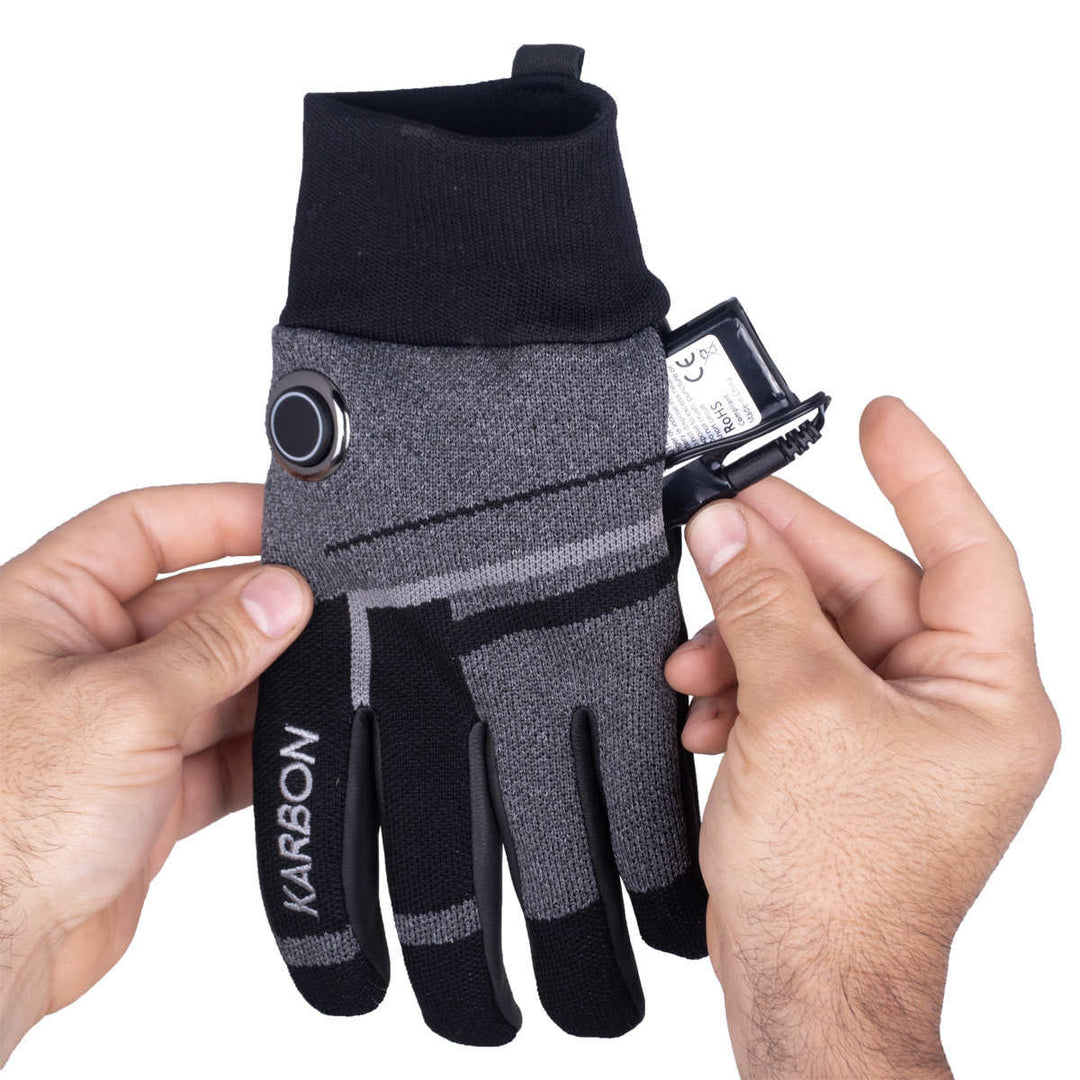 Karbon – 3D Knit Hybrid Heated Gloves
