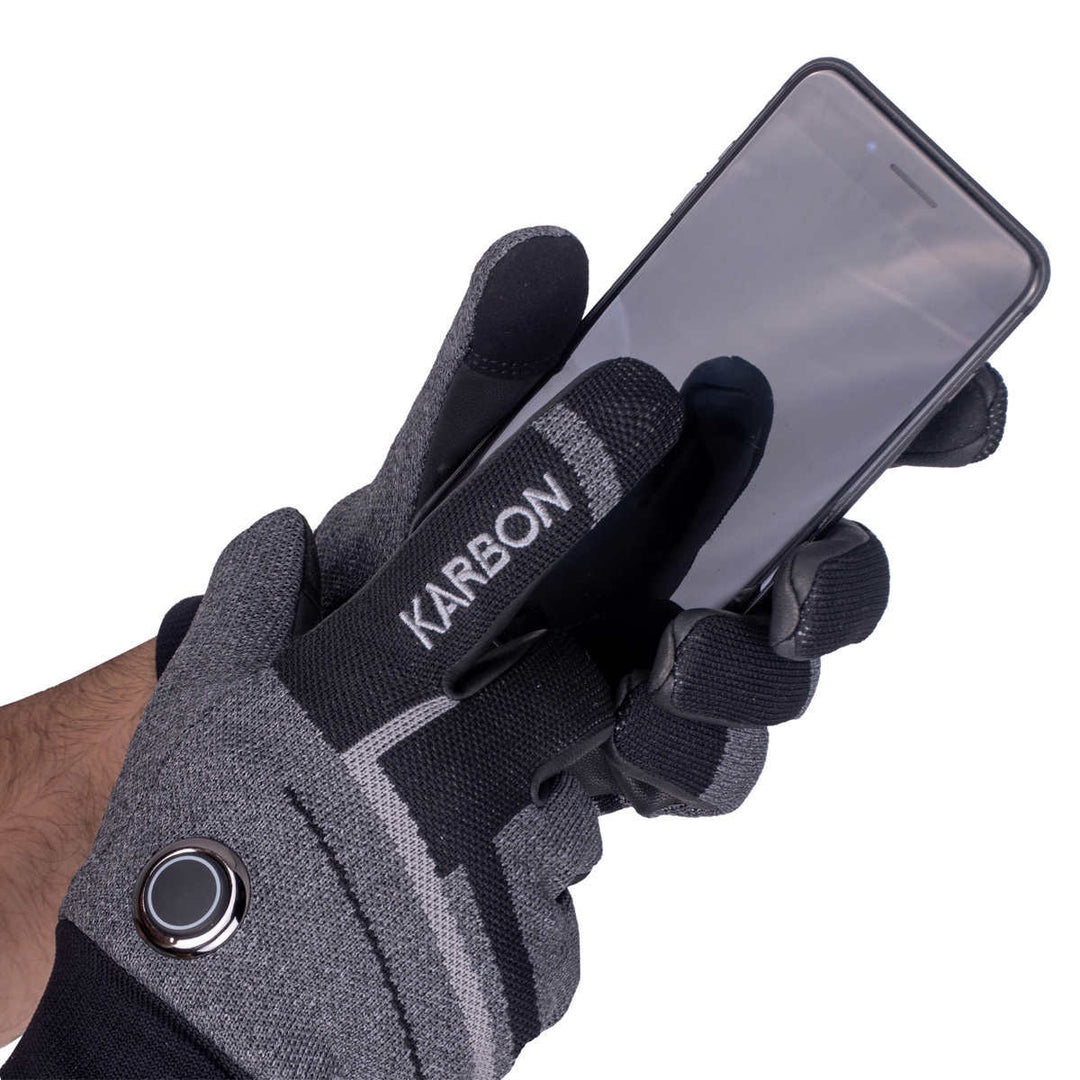 Karbon – 3D Knit Hybrid Heated Gloves