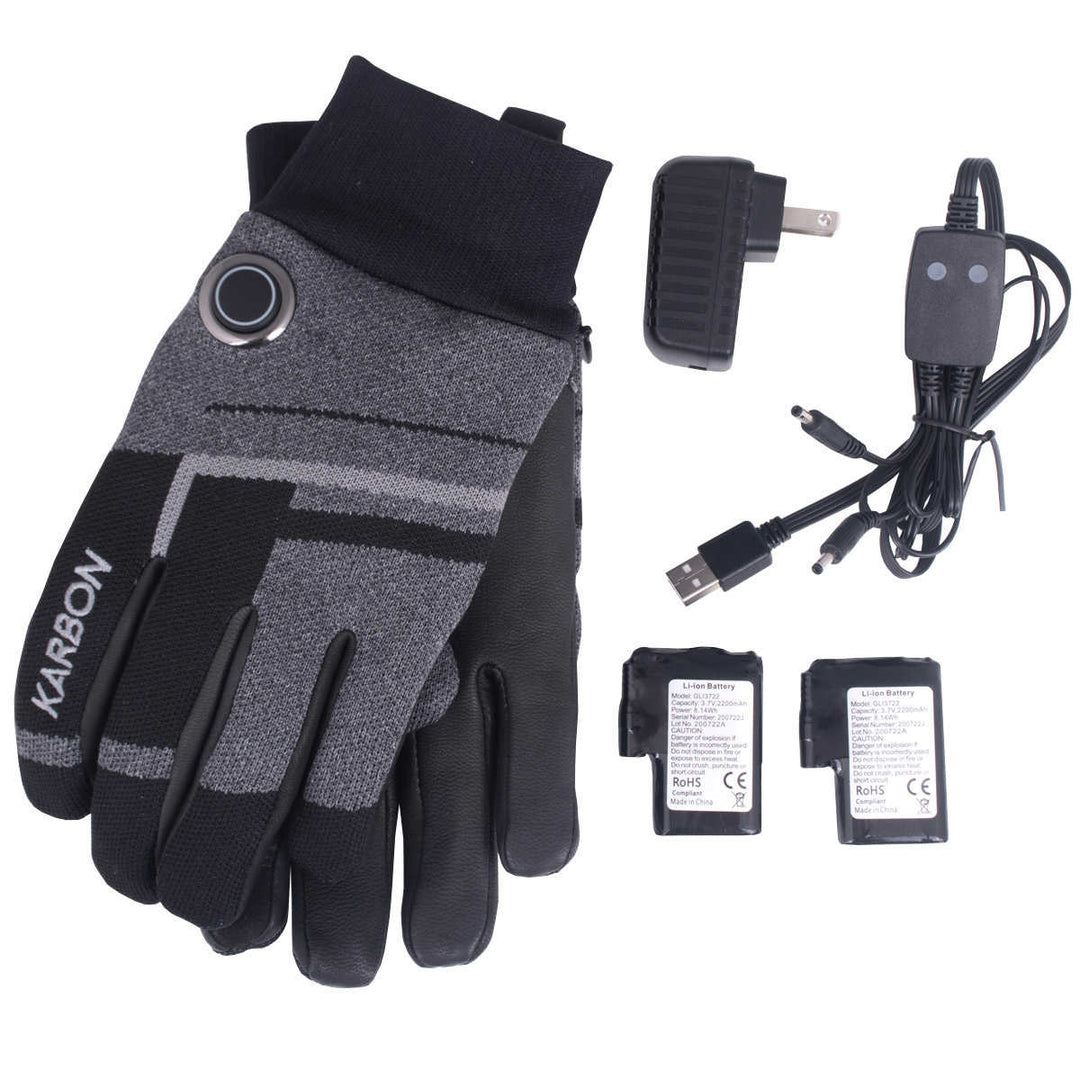 Karbon – 3D Knit Hybrid Heated Gloves