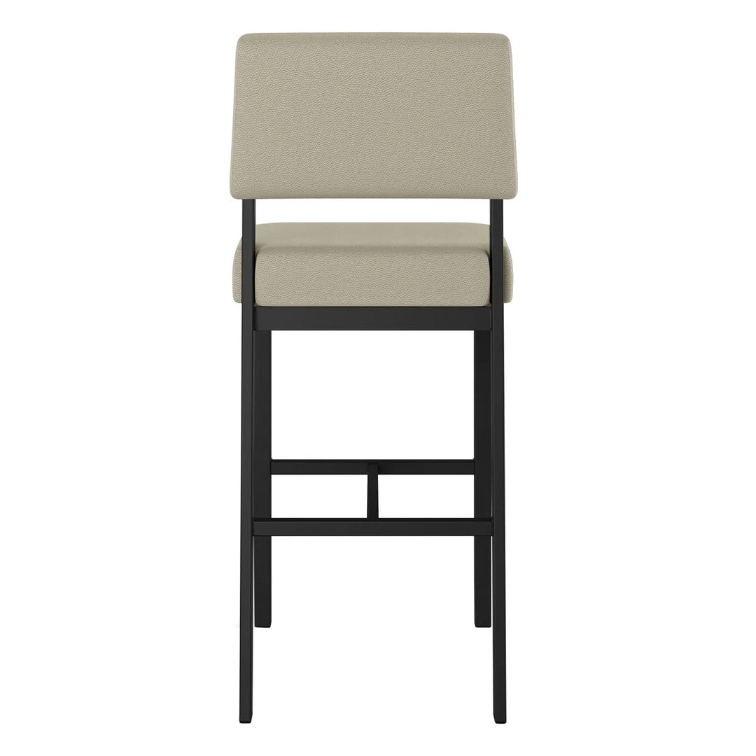 Amisco - Tabouret Avery de comptoir avec base noir