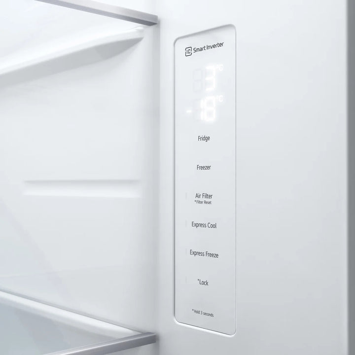 LG - Réfrigérateur côte à côte avec refroidissement de porte