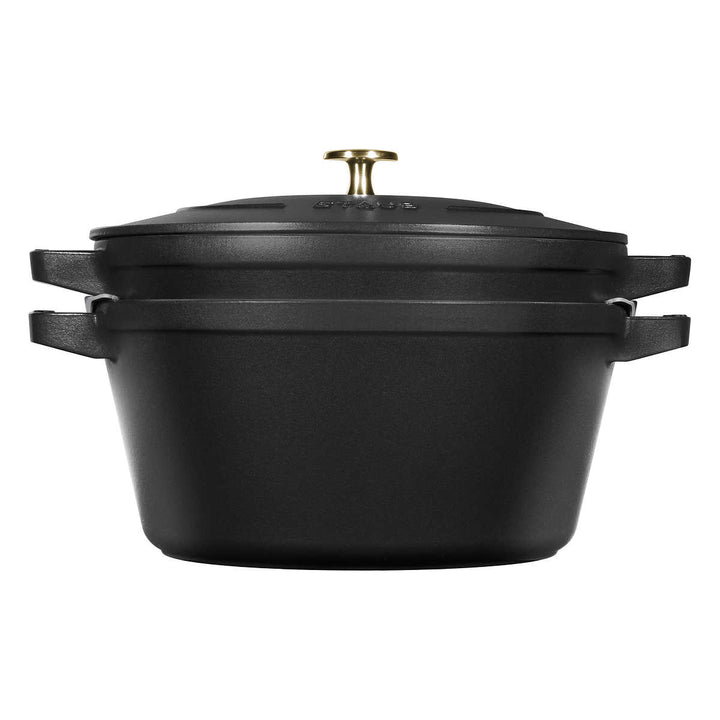 Staub 3-Piece Stackable Cast Iron Set