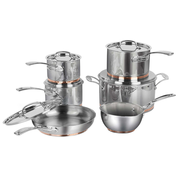 Cuisinart 11-Piece Stainless Steel Cookware Set