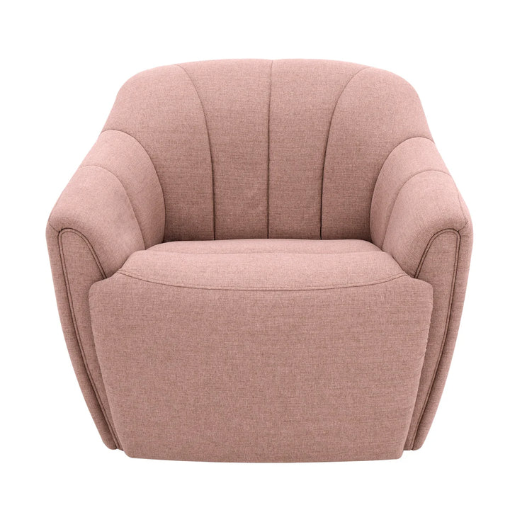 Moto Motion Fiona Fabric Swivel Chair with Power Footrest