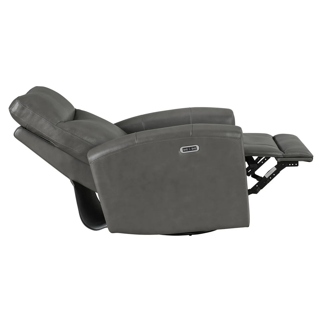 Northridge Home Top-Grain Leather Power Recliner