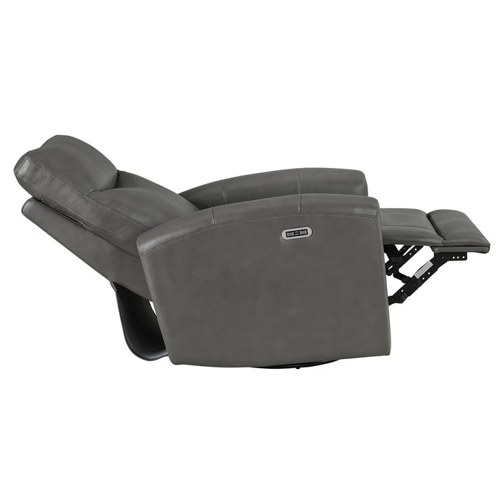 Northridge Home Top-Grain Leather Power Recliner