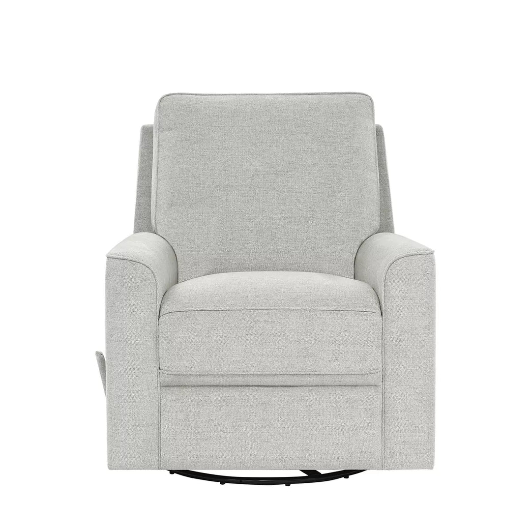 True Unnivations Paxley Fabric Swivel Recliner - Grey