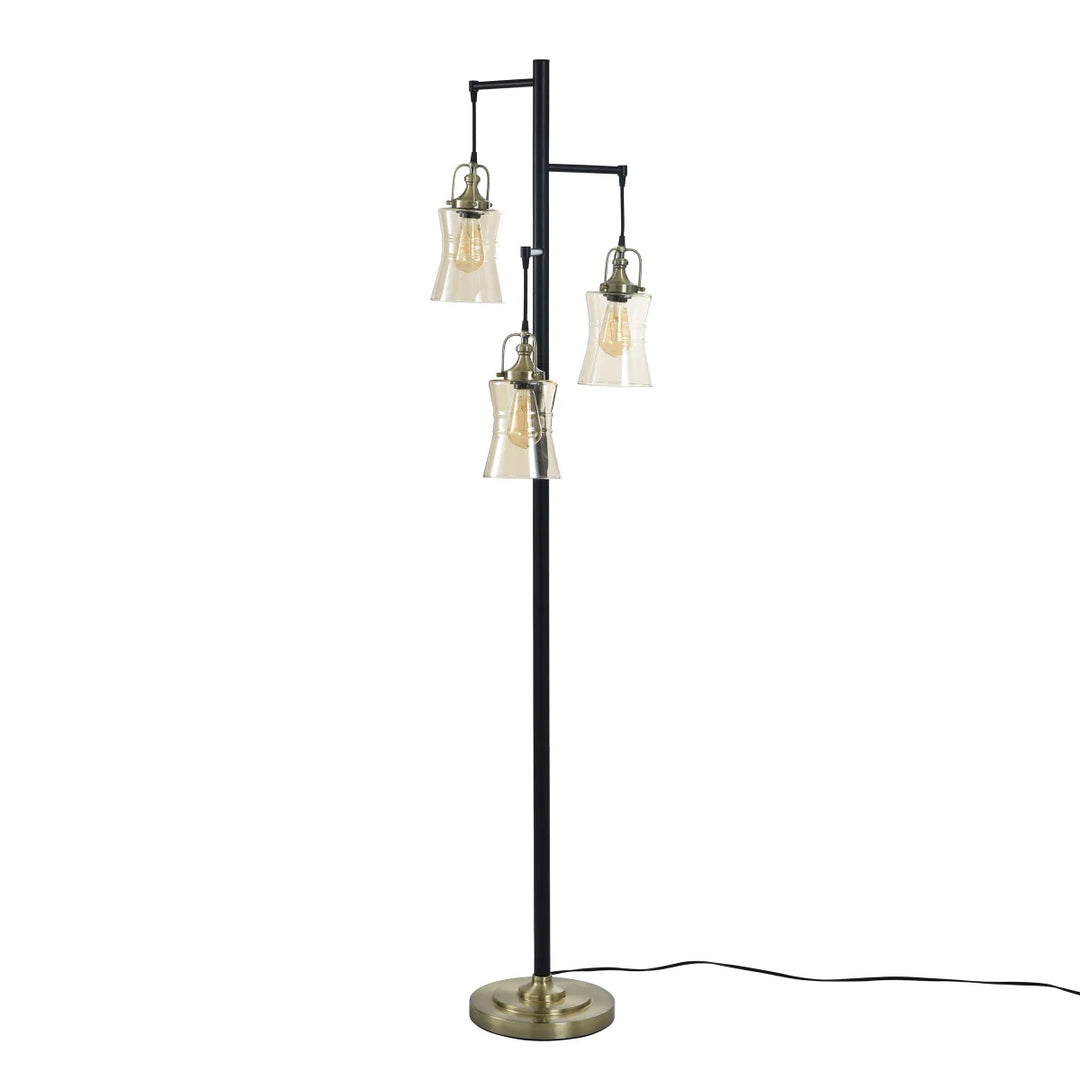 Stylecraft 3-Light Floor Lamp
