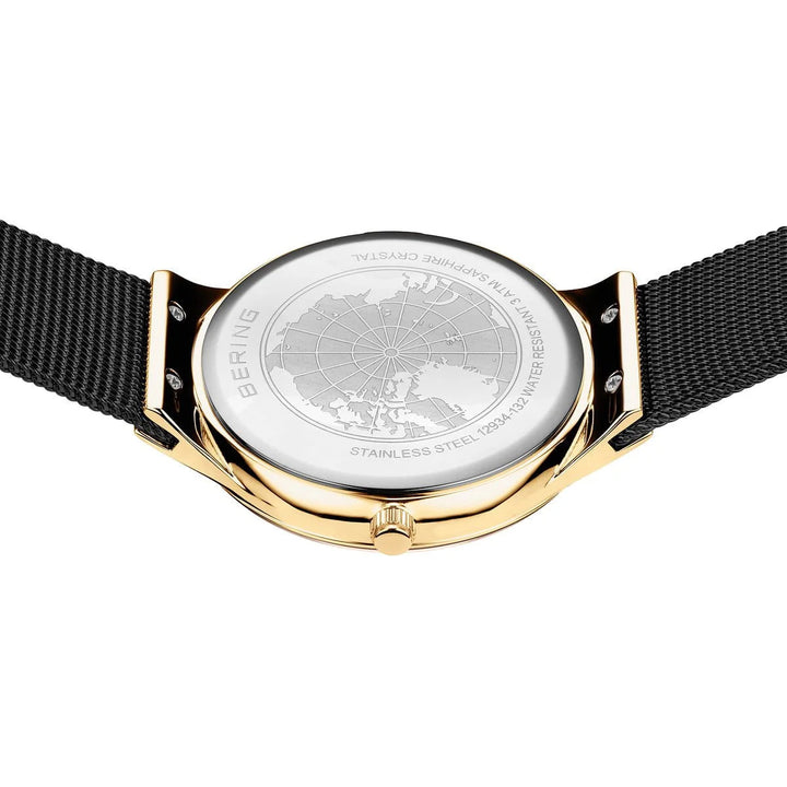 Bering - Montre avec cadran en nacre noire - 12934-132