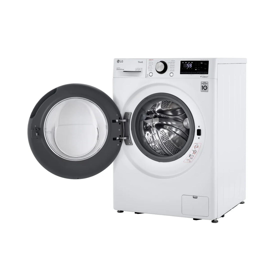 LG - Laveuse compacte blanche à chargement frontal de 2,6 pi³