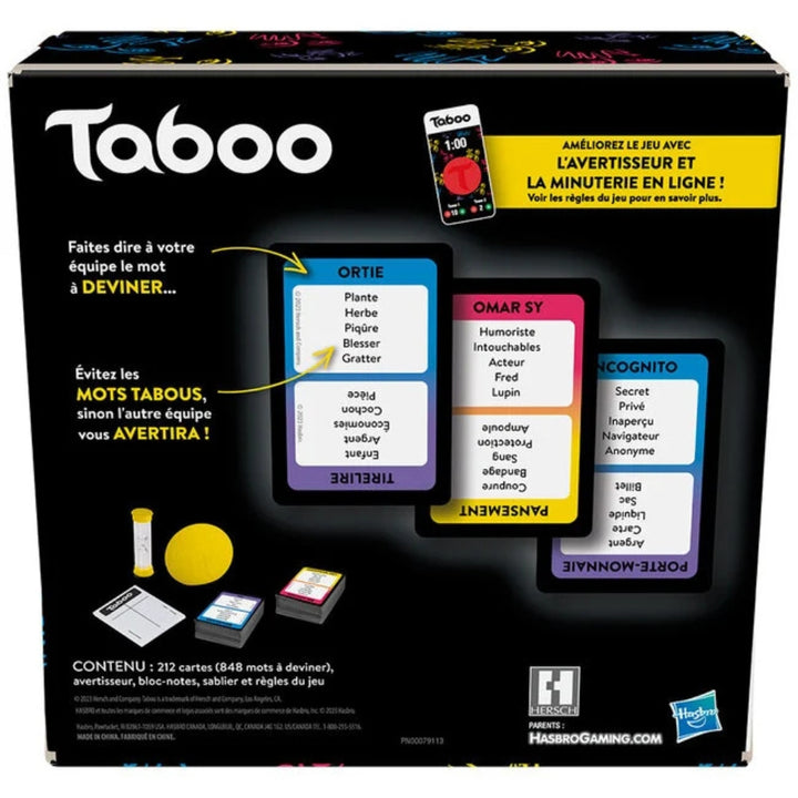 Hasbro - Taboo édition français