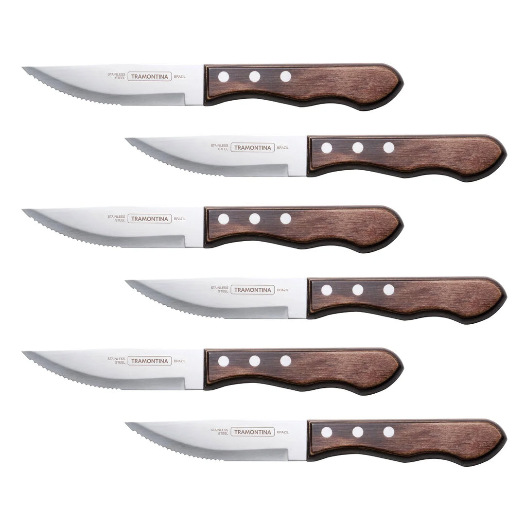 Tramontina 6-Piece Steak Knife Set