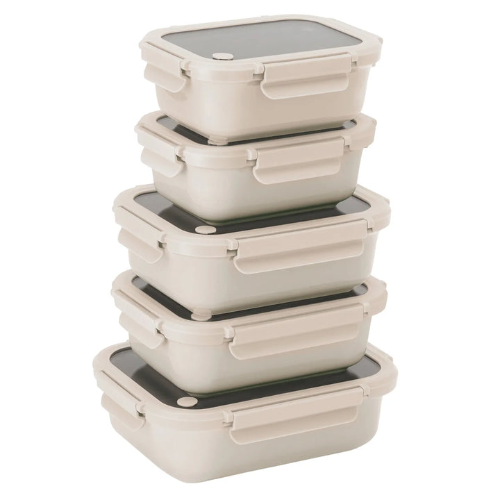 Safdie - Ensemble de rangement pour aliments en céramique, 10 pièces