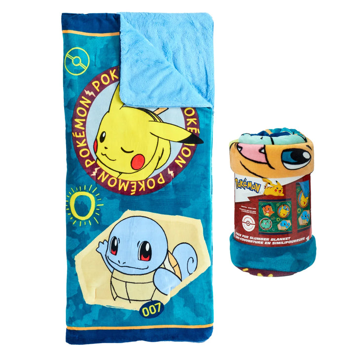Sac de couchage en fausse fourrure pour enfant