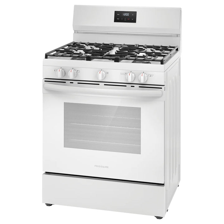 Frigidaire - Cuisinière à gaz à 5 brûleurs de 30 po, 5,1 pi³