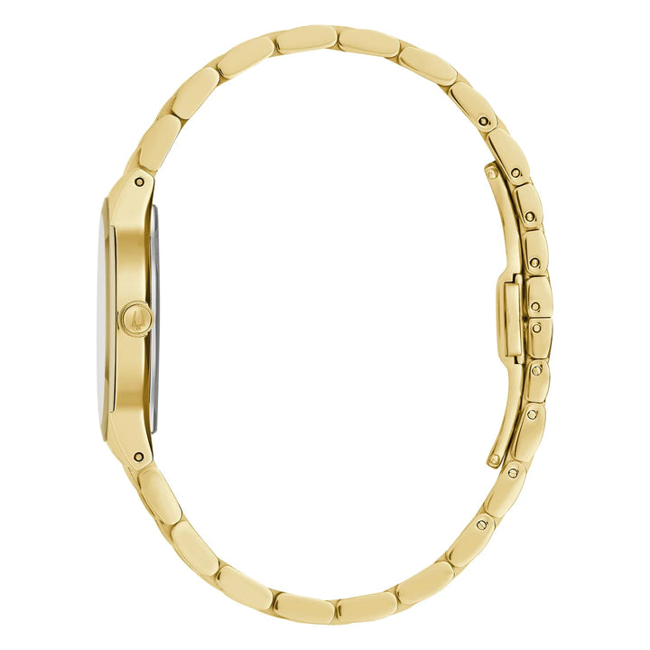 Bulova 97P159 Champagne Dial Watch