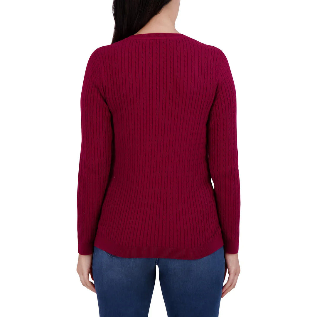 Tommy Hilfiger - Chandail à point de torsade à manches longues