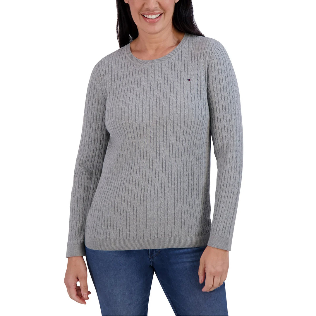 Tommy Hilfiger - Chandail à point de torsade à manches longues