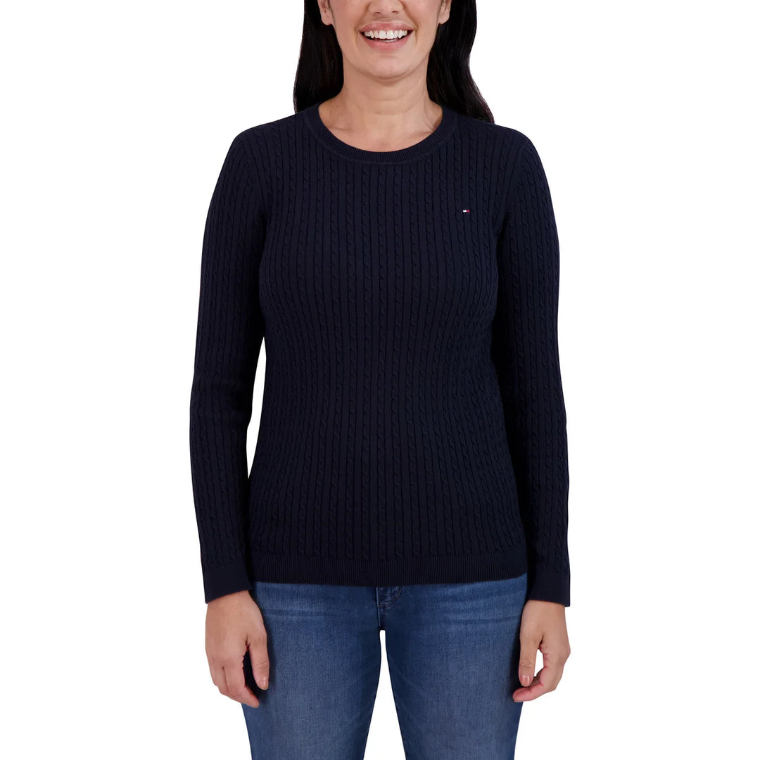 Tommy Hilfiger - Chandail à point de torsade à manches longues