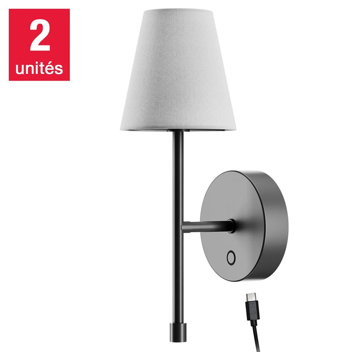 Globe Electric LED Integrated Wall Sconce - 2-Pack
