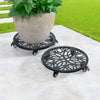 Stylecraft - Chariot de déplacement pour jardinière extérieur, paquet de 2
