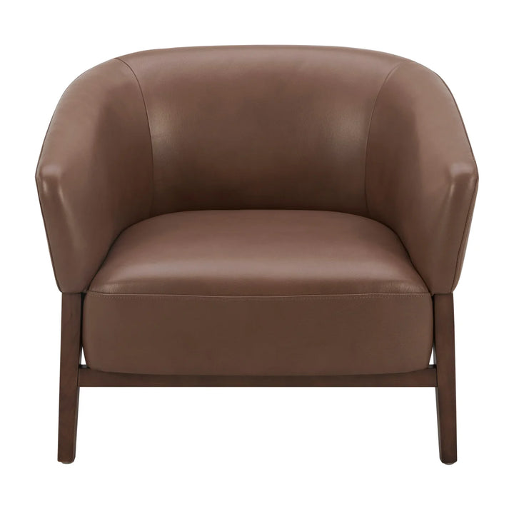 Aiden & Ivy - Fauteuil en cuir pleine fleur