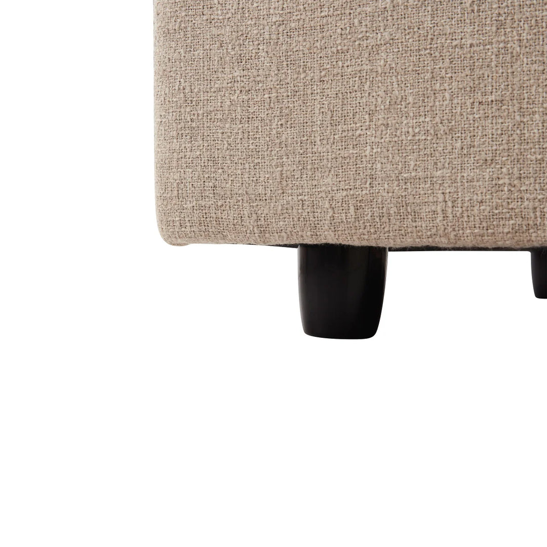 Aiden & Ivy Fabric Ottoman
