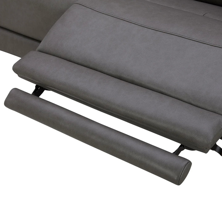 Aiden & Ivy - Canapé inclinable électrique en cuir