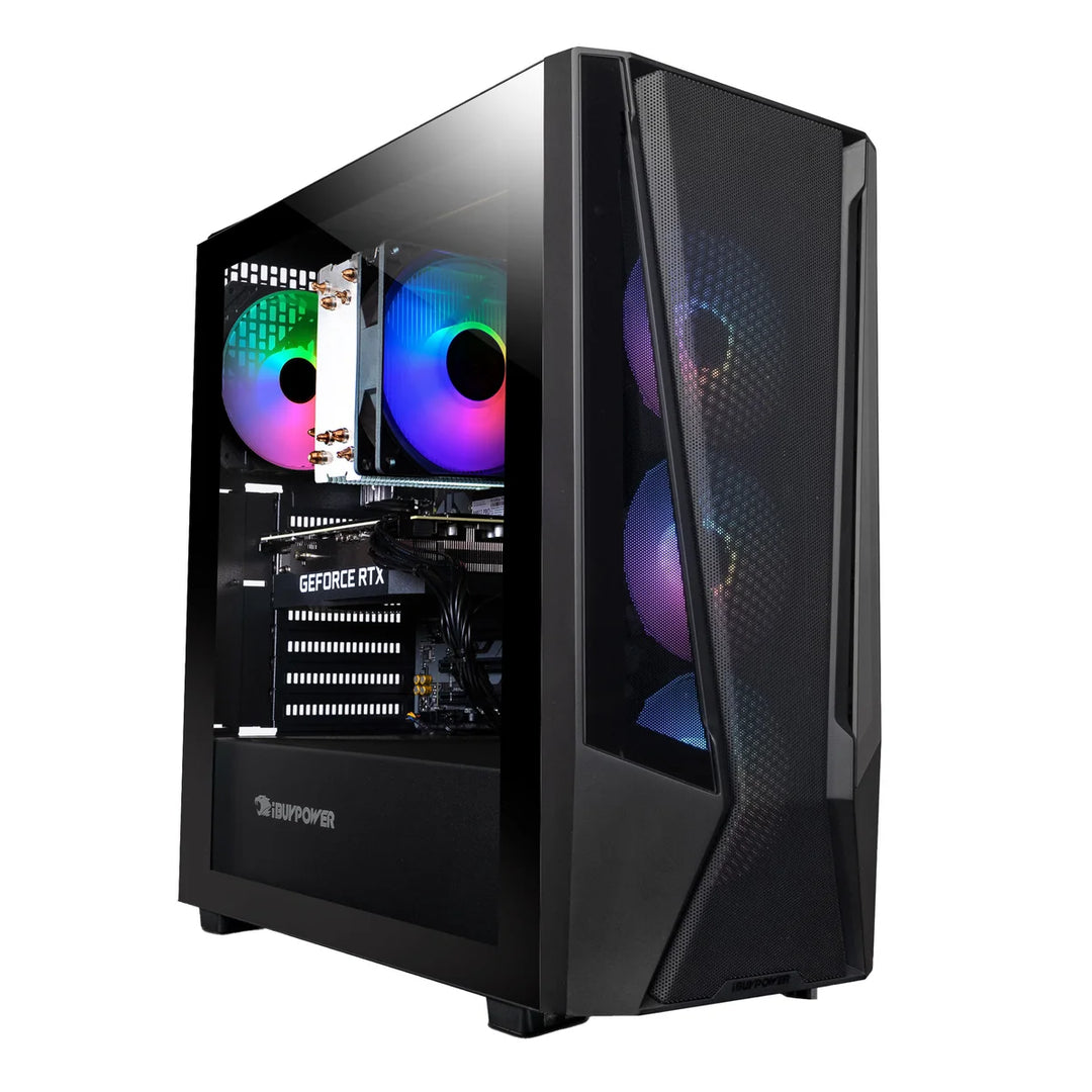 iBUYPOWER – Ordinateur de bureau de jeux Trace Mesh, Intel Core i7-14700F - 32 Go RAM demo