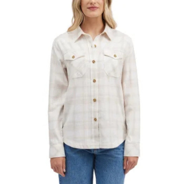 Frank And Oak - Chemisier de flanelle en coton biologique