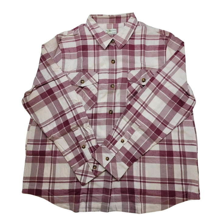 Frank And Oak - Chemisier de flanelle en coton biologique