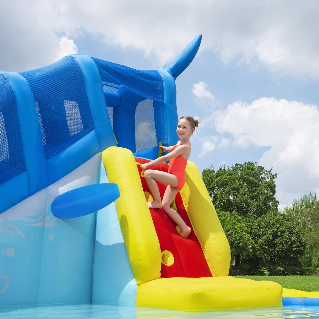 H2OGO! - Giant Inflatable Water Park for Kids Whales 'n Waves